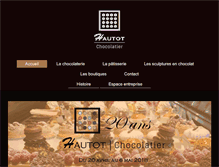 Tablet Screenshot of chocolatshautot.com